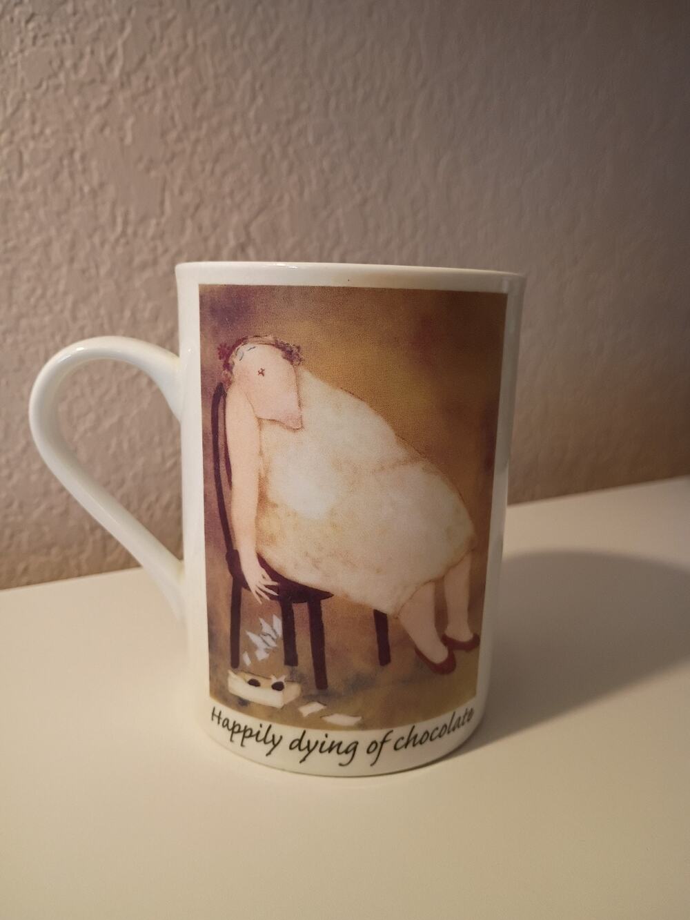 Erika Oller By House Of Prill “Happily Dying Of Chocolate” Mug
